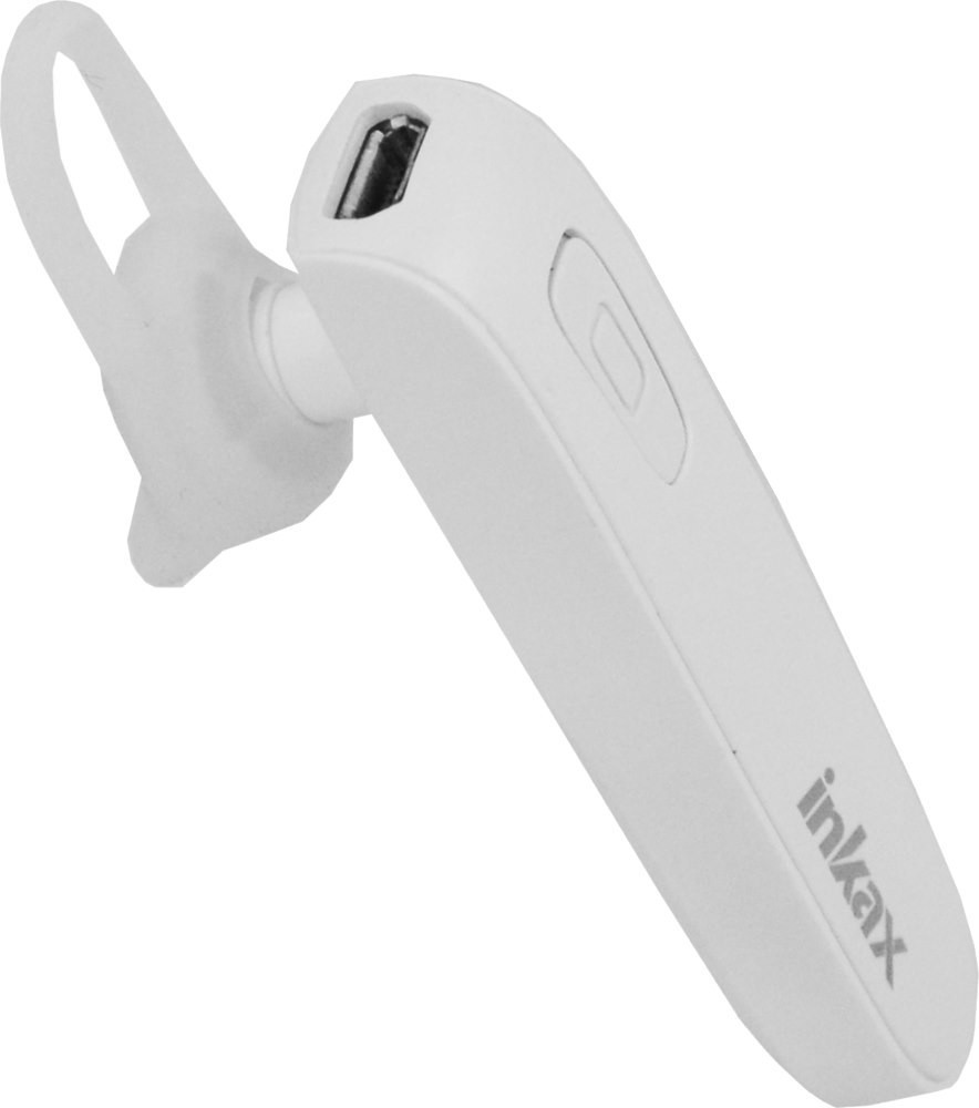

Bluetooth моно-гарнитура Inkax BL-01 белая