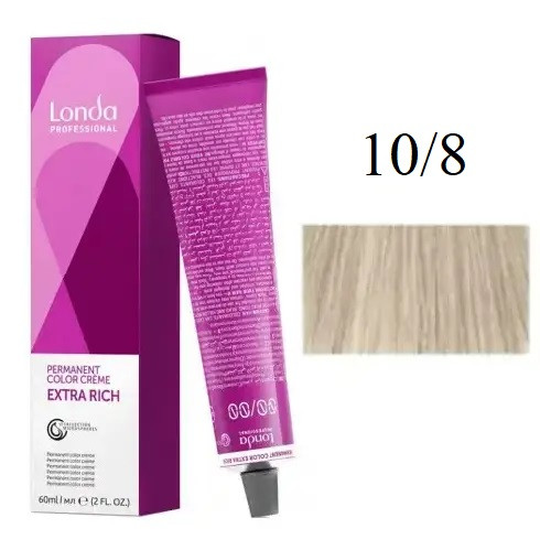Крем-краска для волос Londacolor 10-8 Яркий блондин жемчужный 60 мл от ...