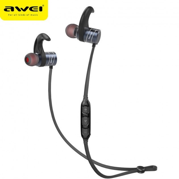 

Беспроводные Bluetooth наушники Awei AK1 черные