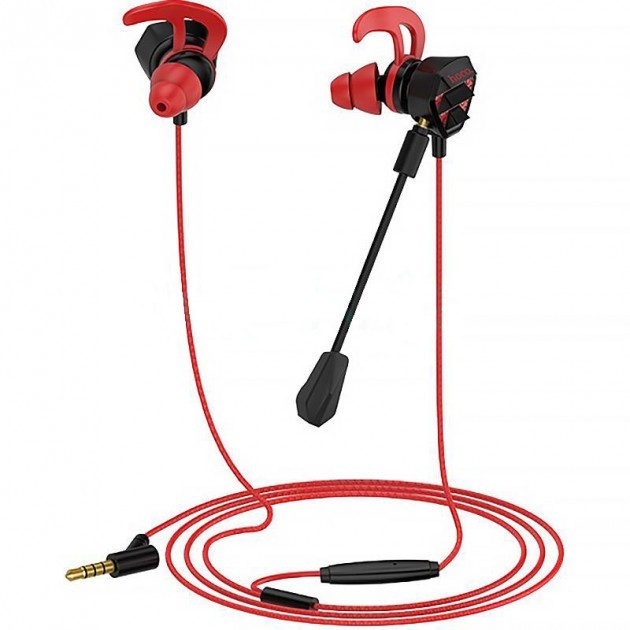 

Наушники Hoco M45 с микрофоном и кнопкой ответа Black-Red