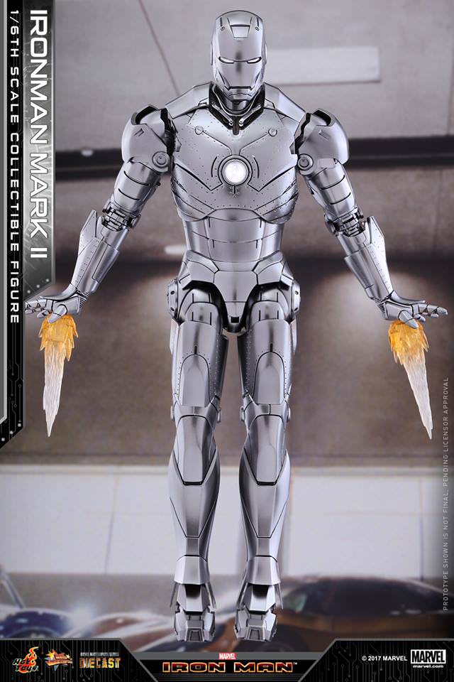 

Коллекционная фигурка Hot Toys Железный Человек модель Mark II (Diecast)