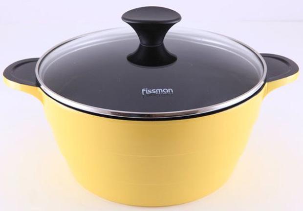 

Кастрюля Fissman Rainbow 3.8л с керамическим антипригарным покрытием Original (PSG_FN-AL-4596)