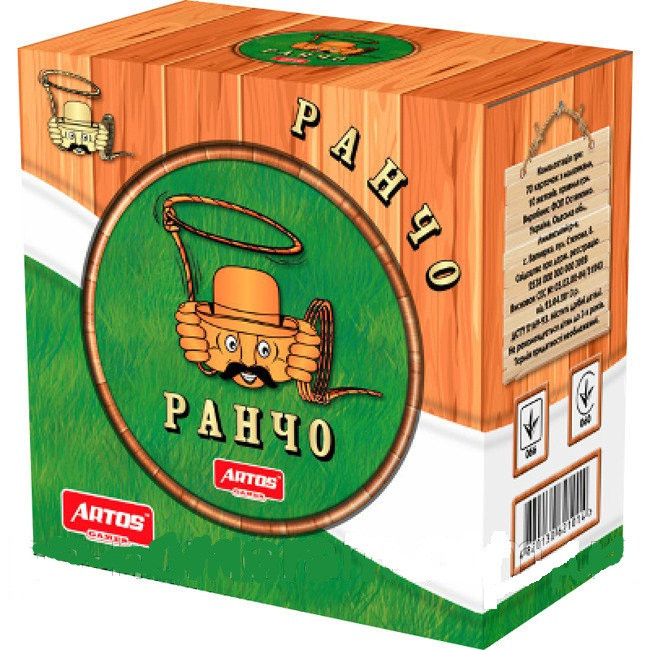 

Настольная игра "Ранчо" в тубе 1014 Artos Games