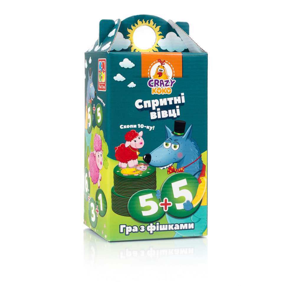 

Crazy Koko VT8033 ("Шустрые овцы. Хватай 10-ку!"(укр)) Vladi Toys