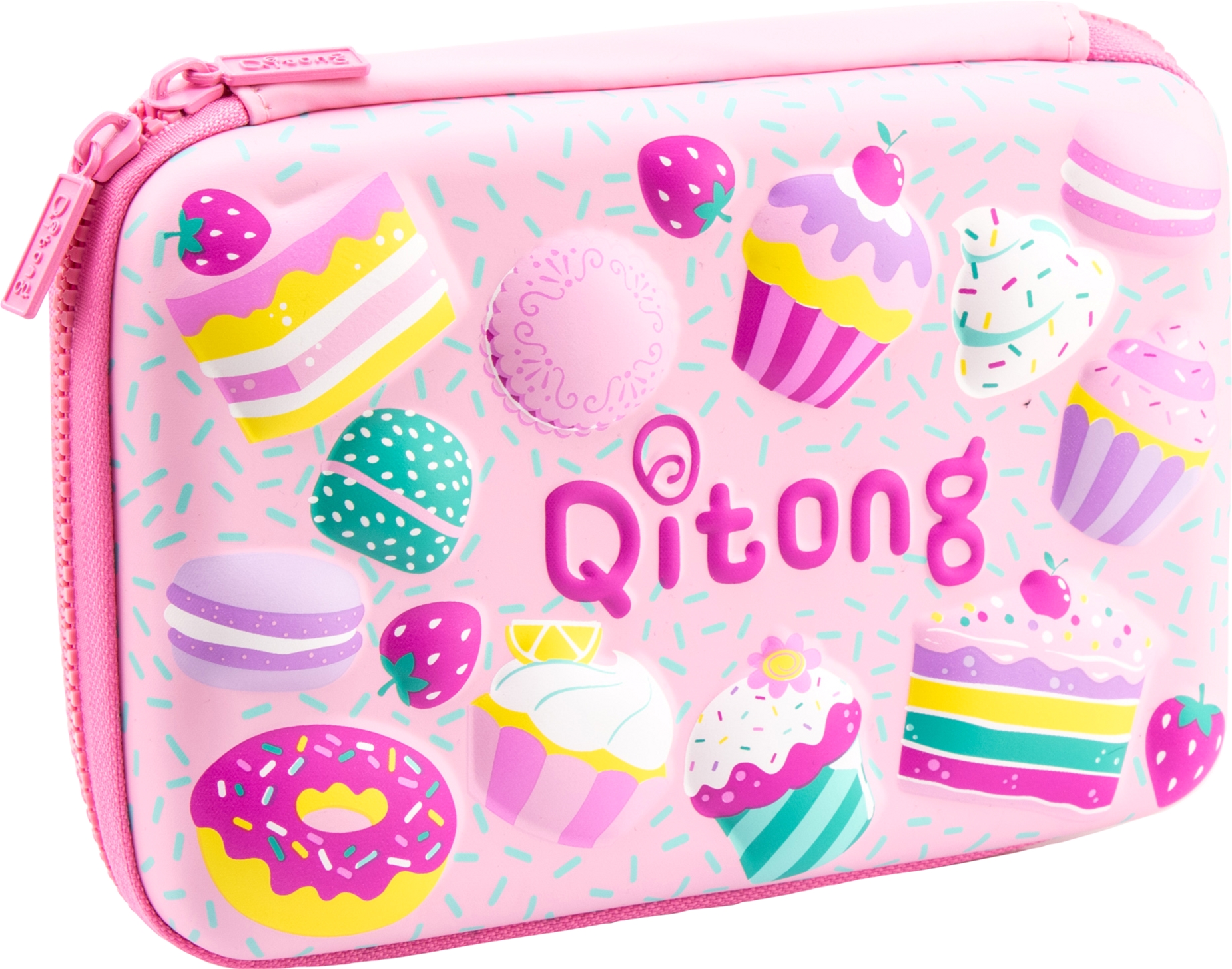 

Пенал с тиснением Cool For School 1 отделение Розовый (QT-3993-Pink)
