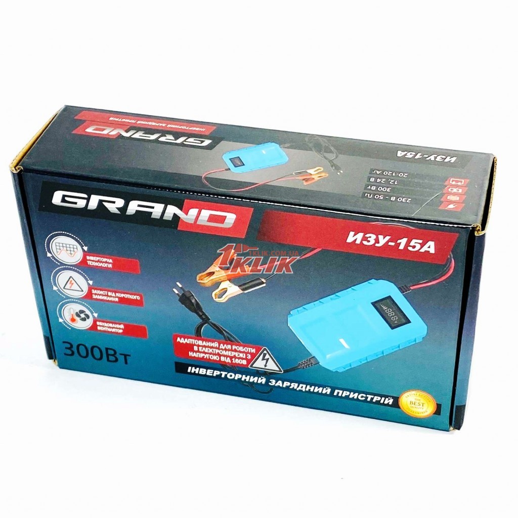 R̲O̲Z̲E̲T̲K̲A̲ | Зарядное устройство Grand ИЗУ-15А от продавца: BIGTOOL ...