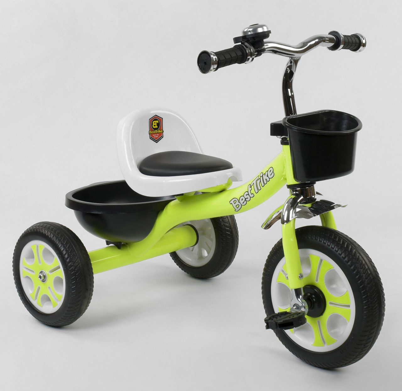 

Велосипед детский трёхколёсный Best Trike LM-3109 салатовый