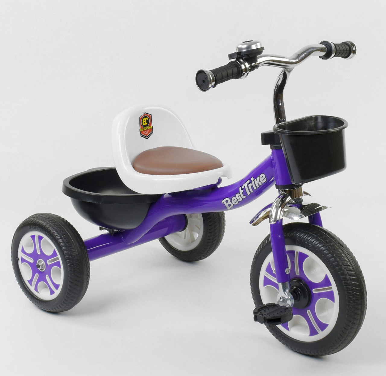 

Велосипед детский трёхколёсный Best Trike LM-1355 фиолетовый