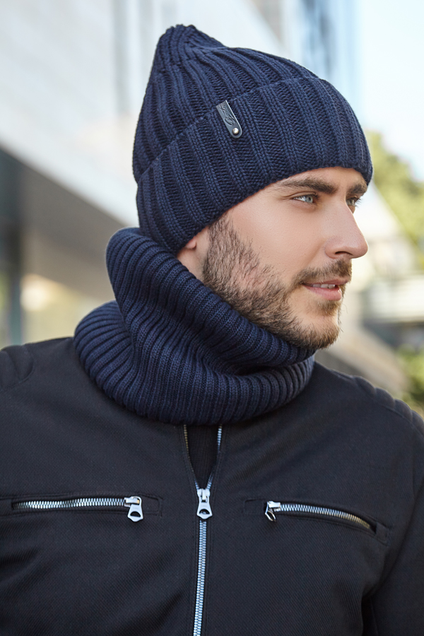 

Мужской комплект «Пейтон» Braxton 56-59 см джинсовый 4733-4927-7