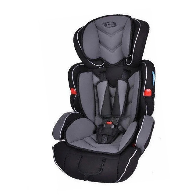 

Автокресло детское бустер Carello Enzo черный 2в1 1-12 лет