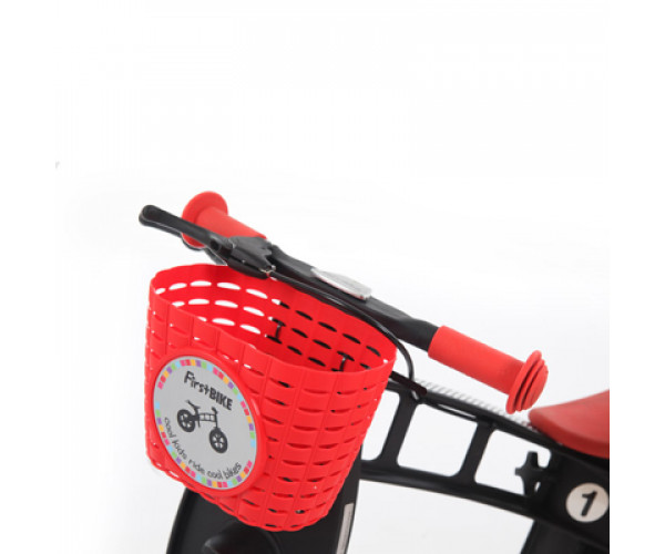 

Велосипедная корзина красный Firstbike