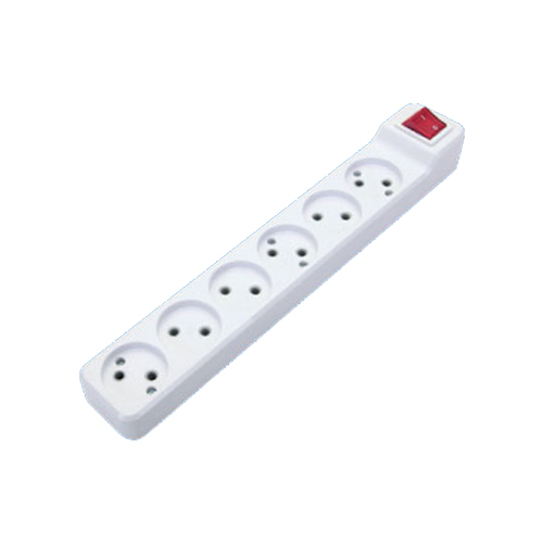 Колодка DE-PA 6гн. без заз. з кнопкою – фото, отзывы, характеристики в ...