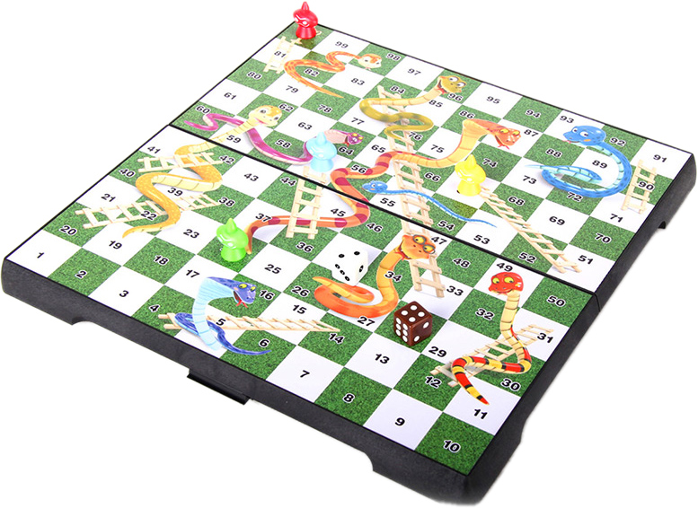 

Магнитная настольная игра UB Snakes and Laaders Game Змеи и лестницы (2610) (2000999554285)