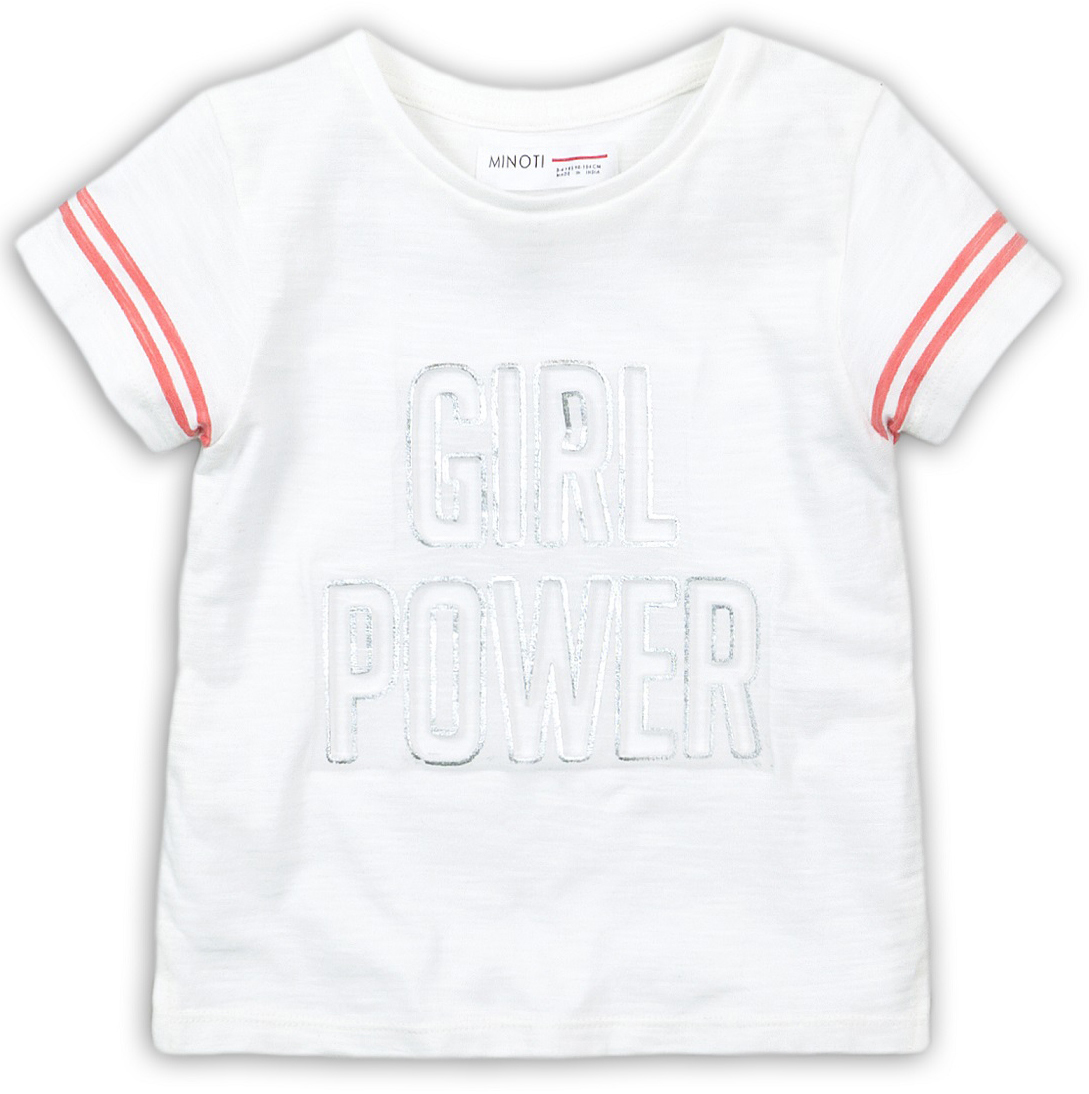 

Футболка Minoti Girl 7 12820 110-116 см Белая