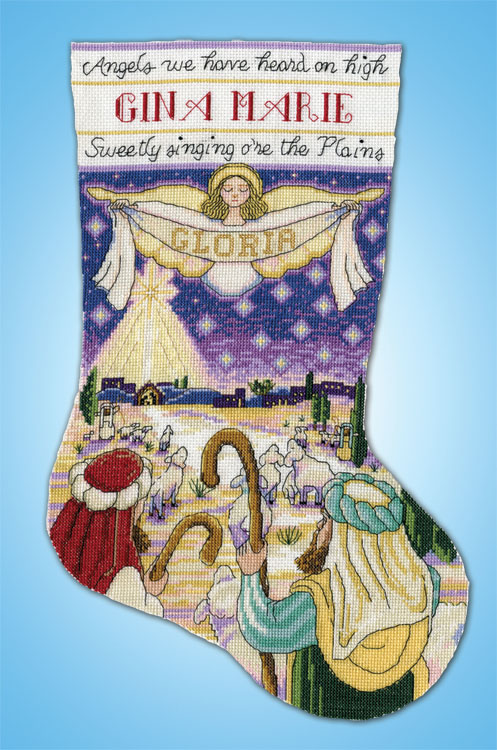 

Набір для вишивання хрестиком "Angel Nativity//Різдвяний ангел" Design Works dw5923