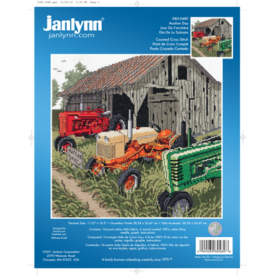 

Набір для вишивання хрестиком "Auction Day//День аукціону" Janlynn 080-0480