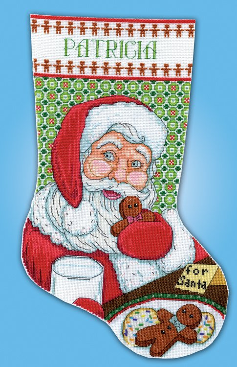 

Набір для вишивання хрестиком "Santa's Cookies//Печиво Санти" Design Works dw5922