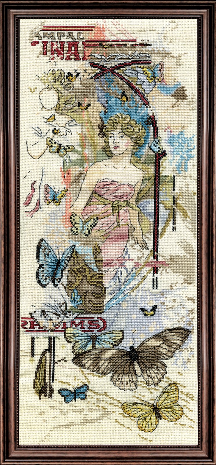 

Набір для вишивання хрестиком "Classical Butterflies//Класичні метелики" Design Works dw2842