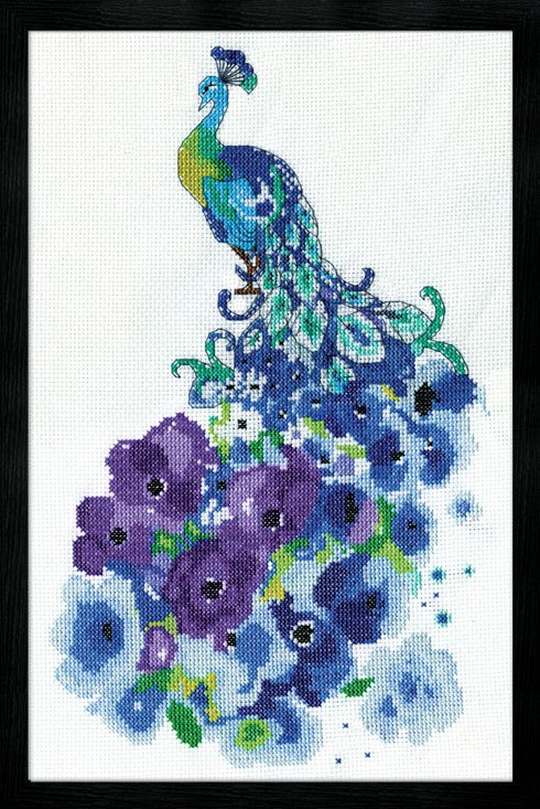 

Набір для вишивання хрестиком "Peacock//Павич" Design Works dw3240