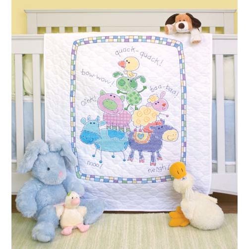 

Набір для вишивання хрестиком "Ферма//Farm Friends Quilt" DIMENSIONS 73258