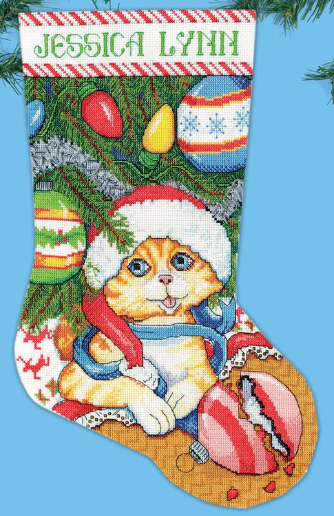 

Набір для вишивання хрестиком "Kitten//Кошеня" Design Works dw5198