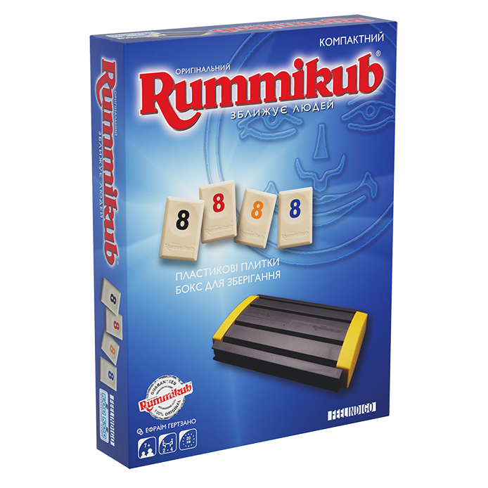 

Руммикуб Компакт (Rummikub NGT Travel) (укр.)