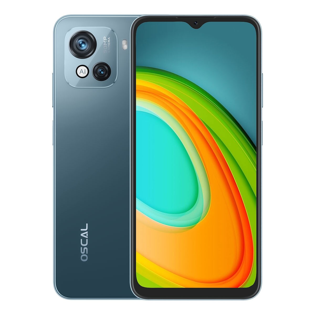 Мобильный телефон Blackview OSCAL C80 8/128Gb blue 6.52" 5180mAh (1144p ...