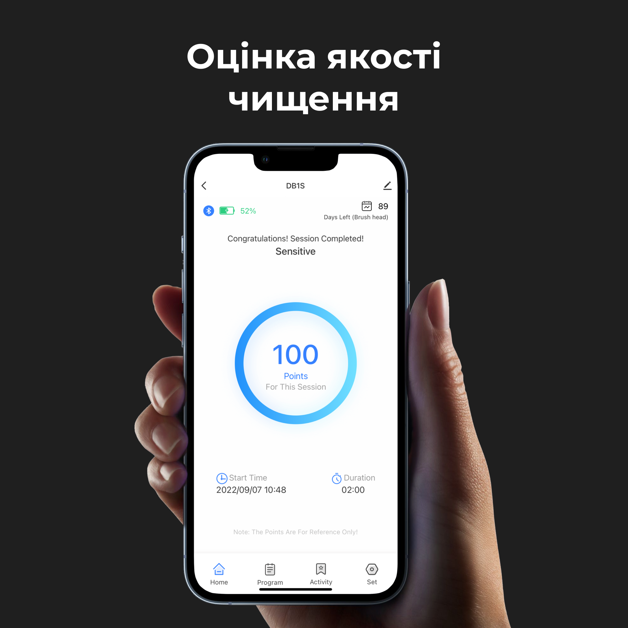 Електрична зубна щітка AENO DB2S — фото 7