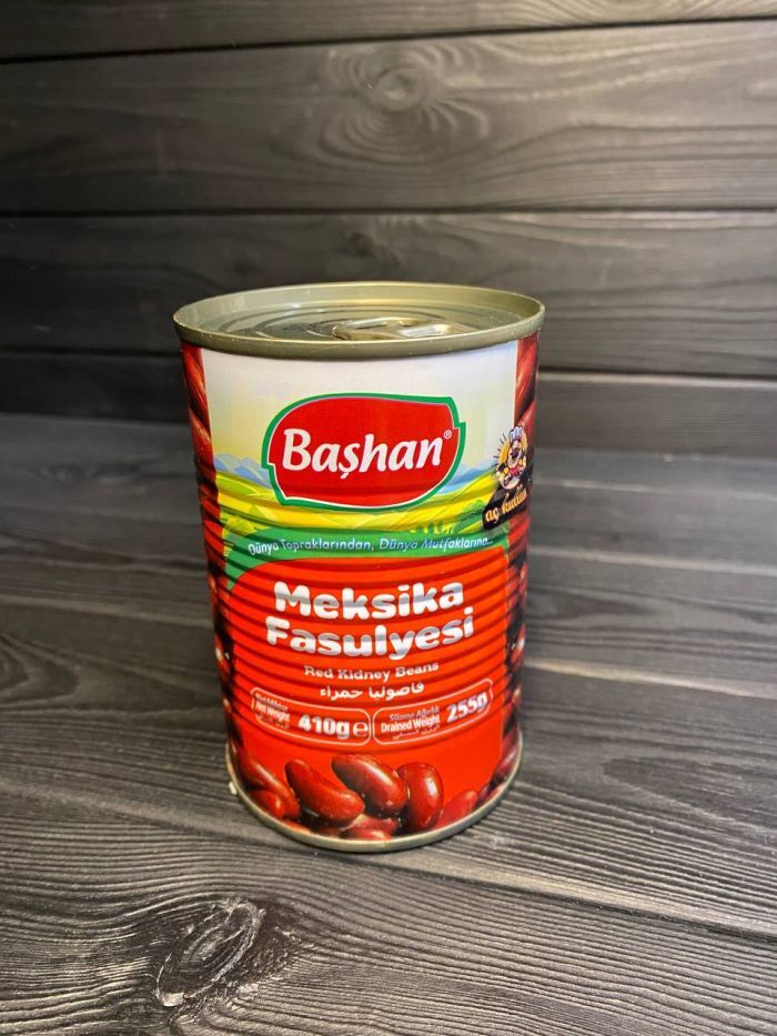 Фасоль красная Bashan консервированная ж/б 410г – ROZETKA | Купить ...