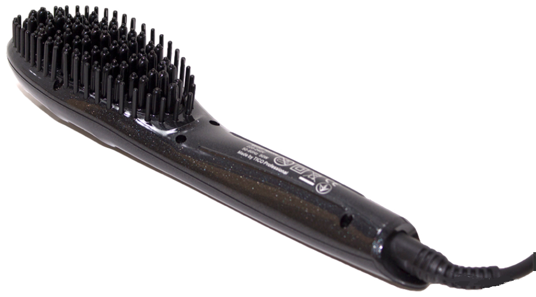 Расческа-выпрямитель для волос TICO Professional HOT Brush черная ...