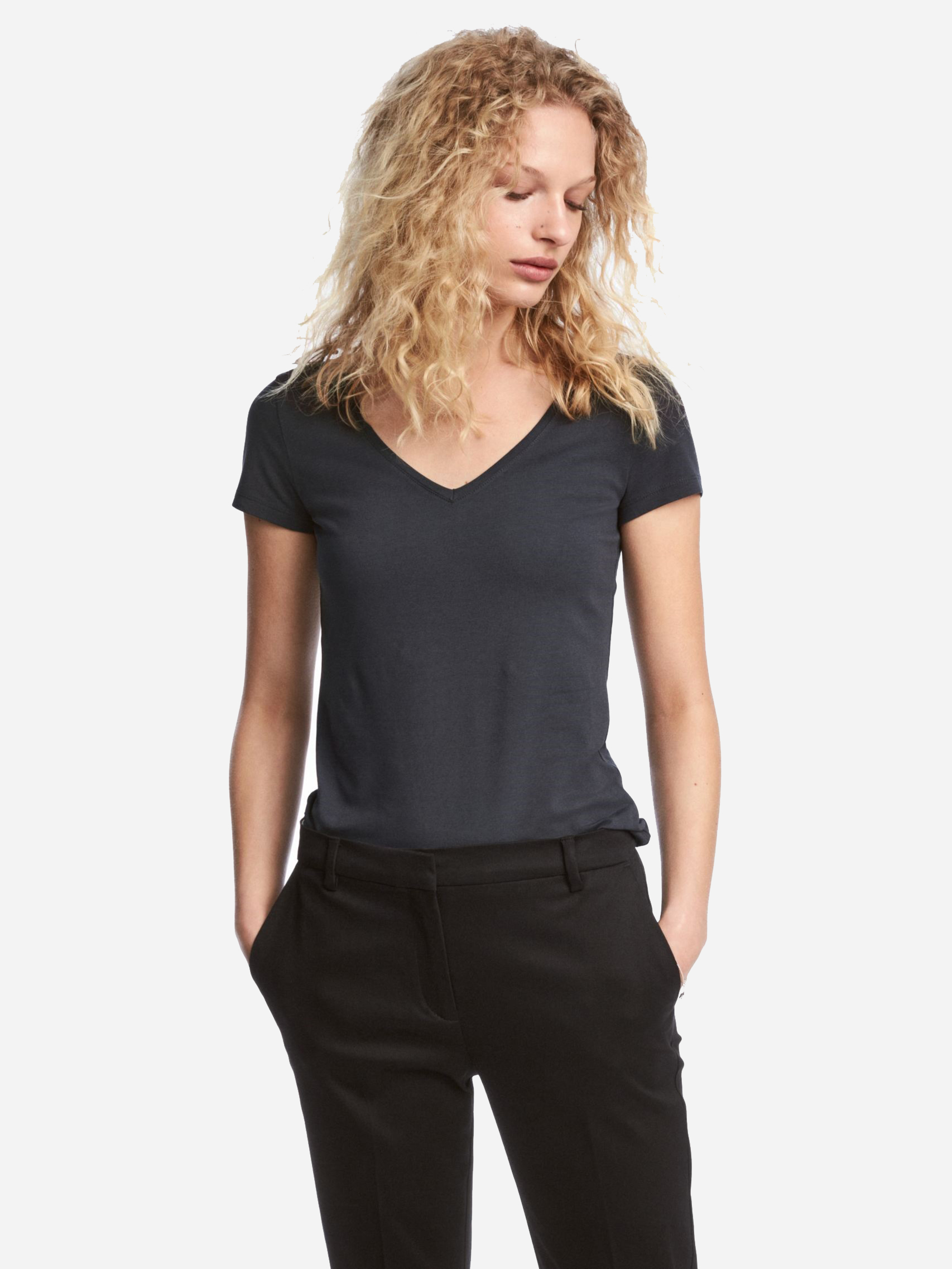 

Футболка H&M 05547728 L Темно-серая