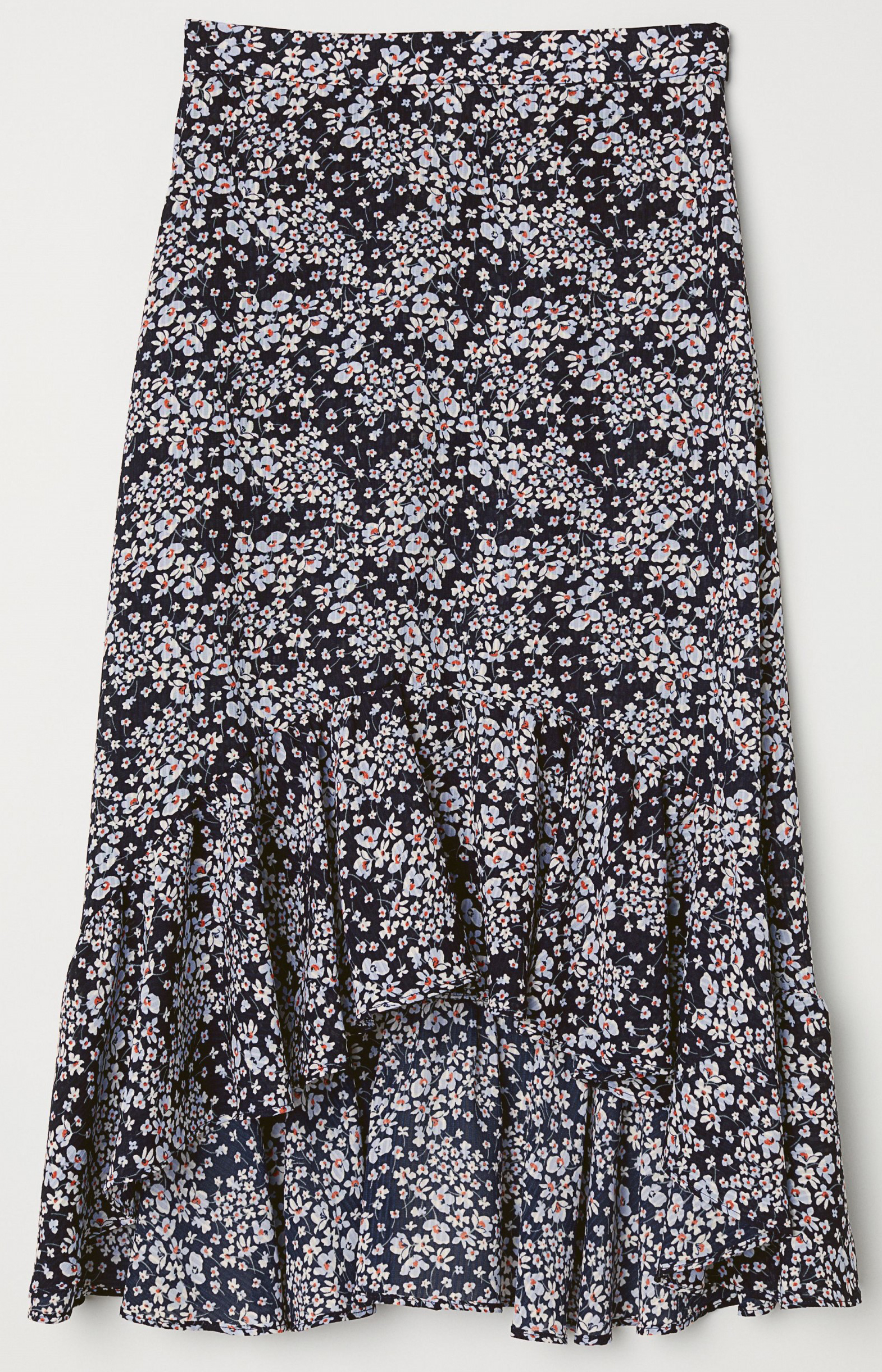 

Юбка H&M 06364207 36 Темно-синяя