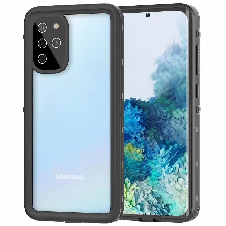 

Водонепроницаемый чехол Shellbox для Samsung Galaxy S20+ Черный Без бренда