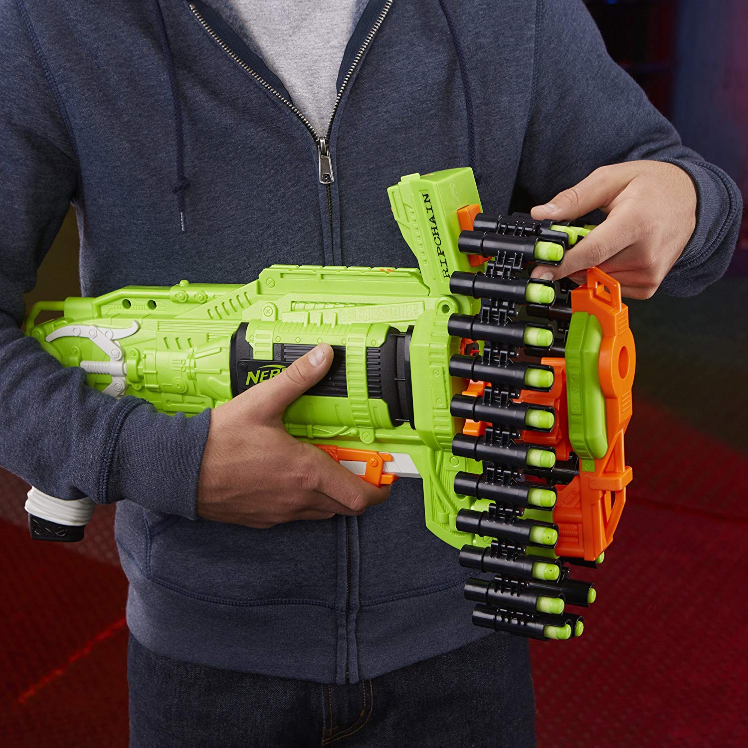 Бластер Нерф Зомби Страйк Рипчейн Комбат Эконом упаковка Nerf Zombie  Ripchain Combat Blaster Hasbro (E2146) – фото, отзывы, характеристики в  интернет-магазине ROZETKA от продавца: Вuy here | Купить в Украине: Киеве,  Харькове,