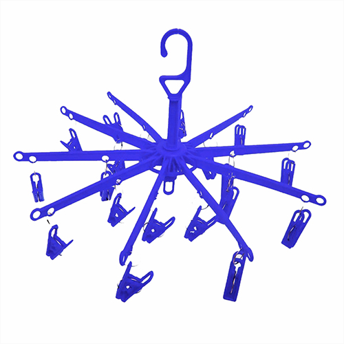 Вертушка с прищепками Stenson ПП-ВБ пластиковая на 20шт 50см от ...