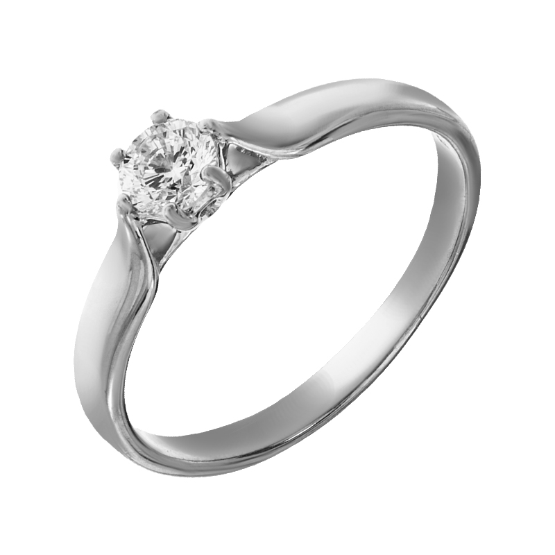 

Кольцо помолвочное Diamant к3007б 16.0