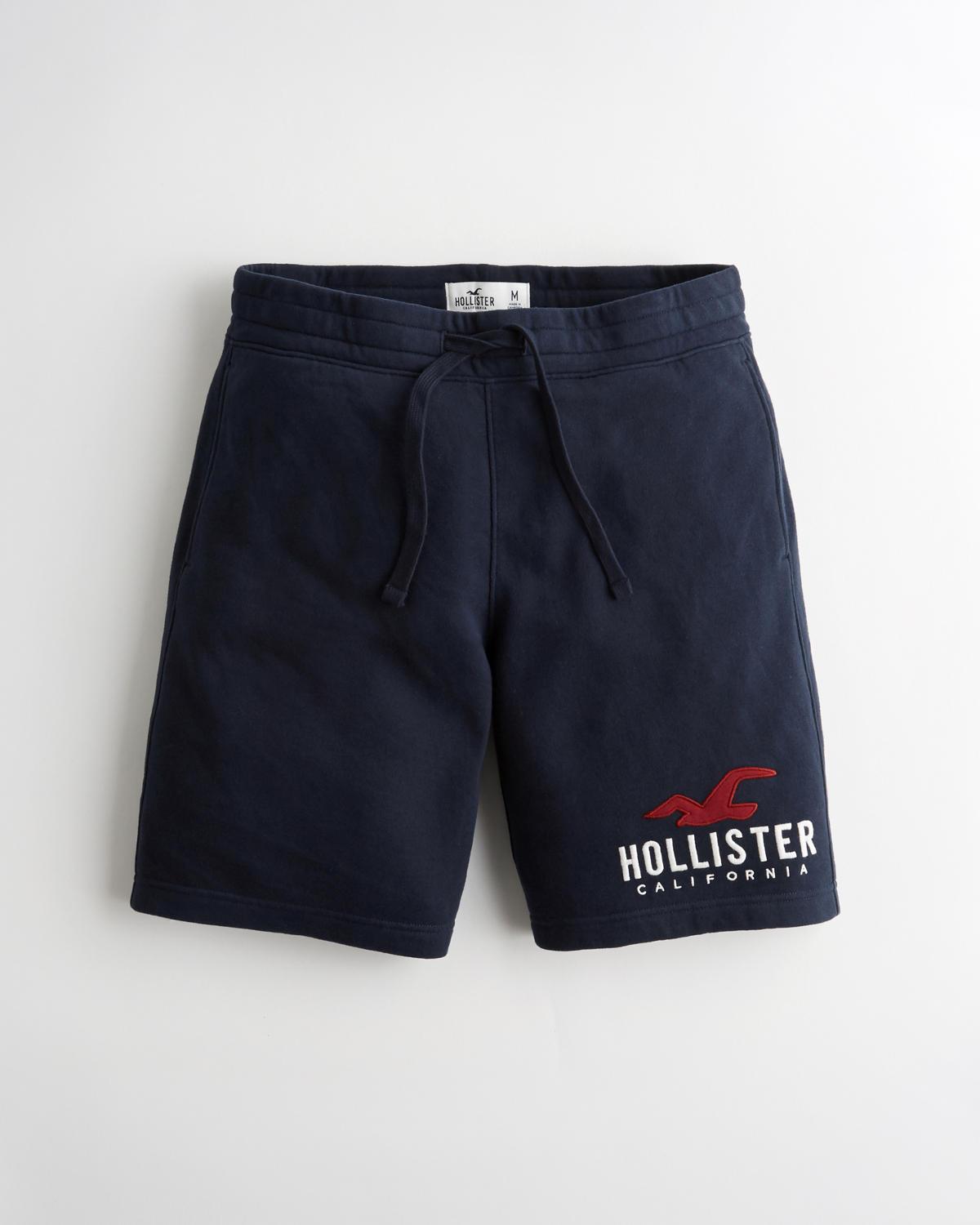 

Спортивные шорты мужские - шорты для спорта Hollister HC7944M S Синий