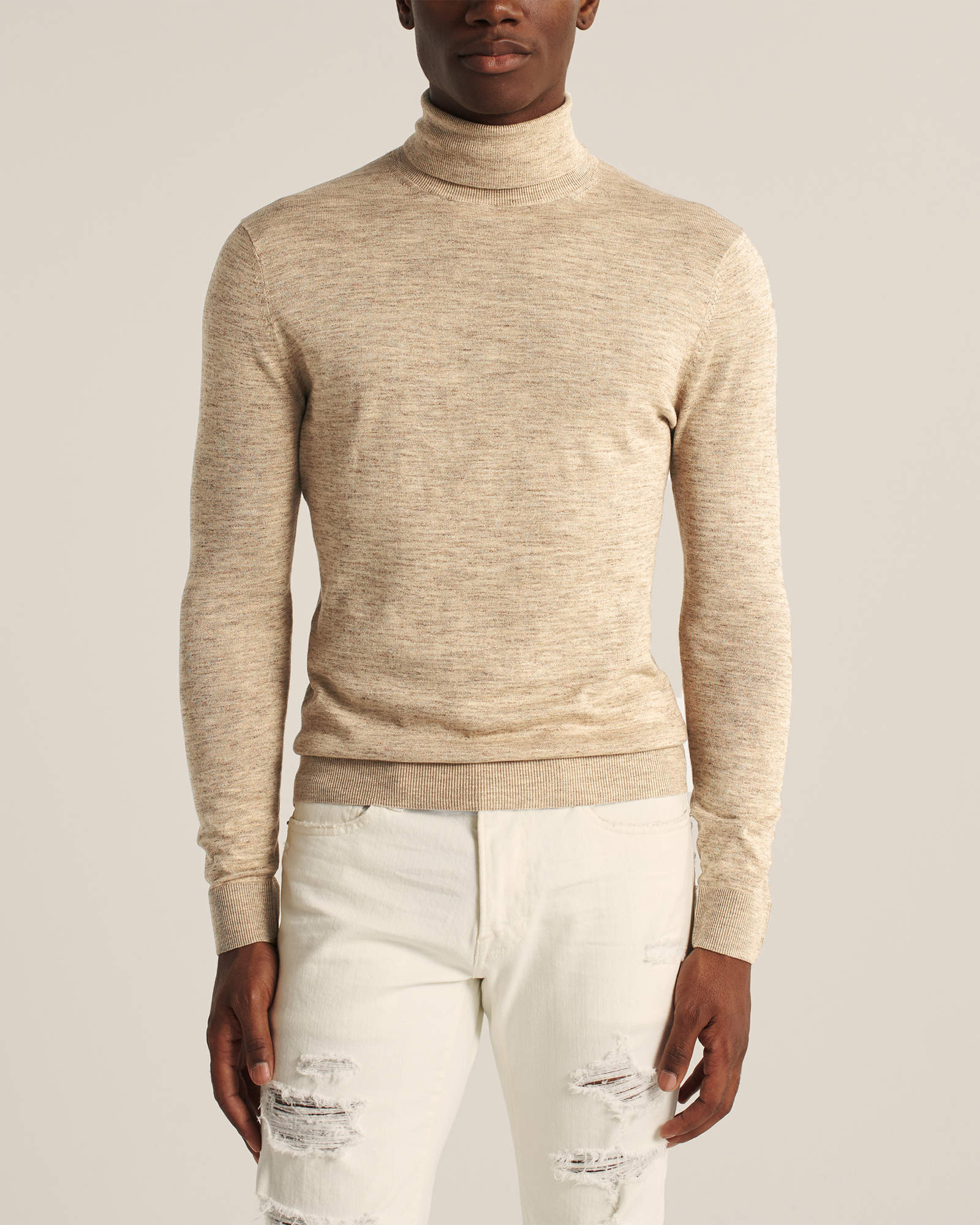 

Водолазка Abercrombie & Fitch AF7656M XL Светло-коричневый