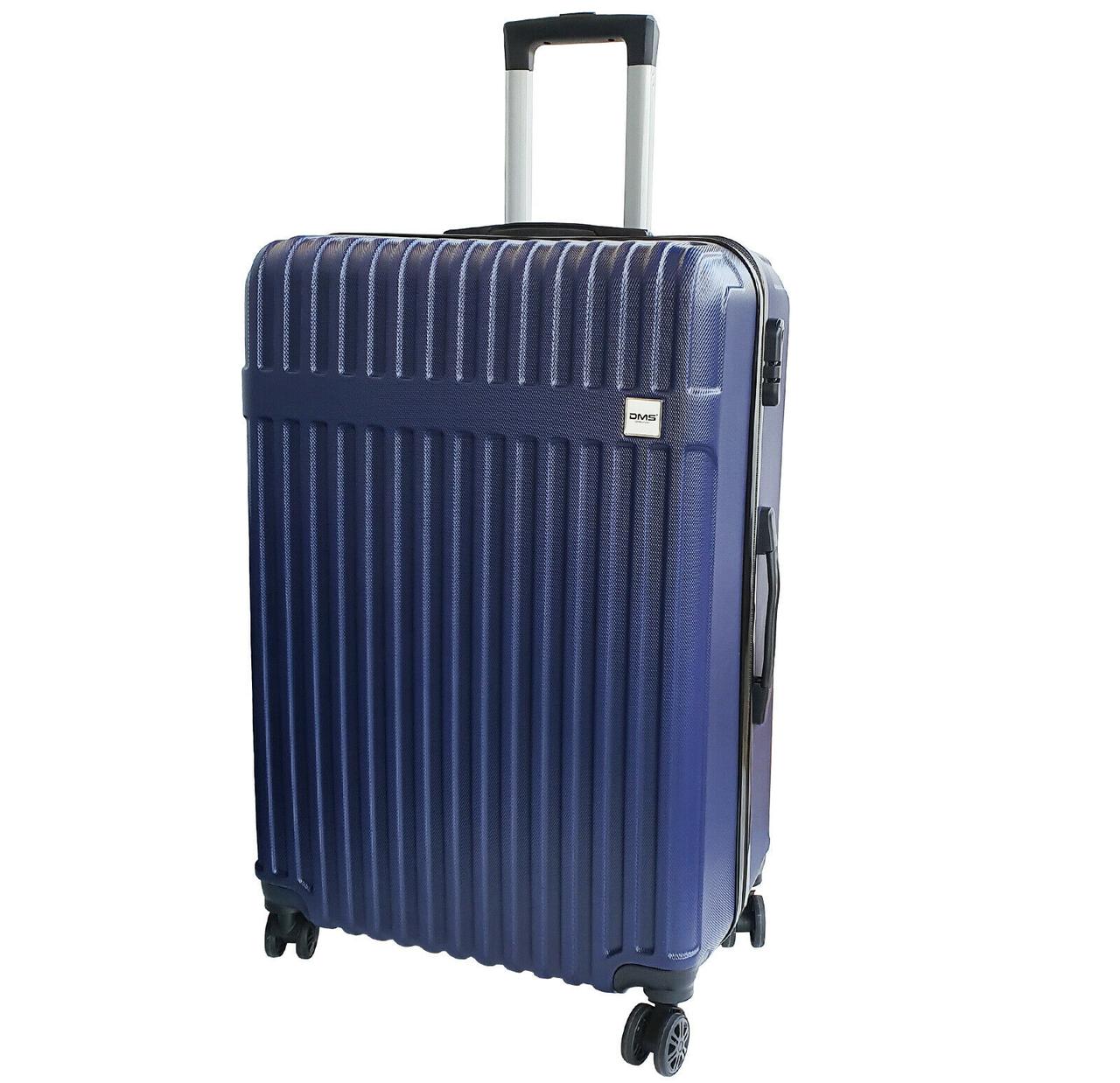 

Чемодан дорожный с тележкой DMS M 45L 57x37x24 см Blue