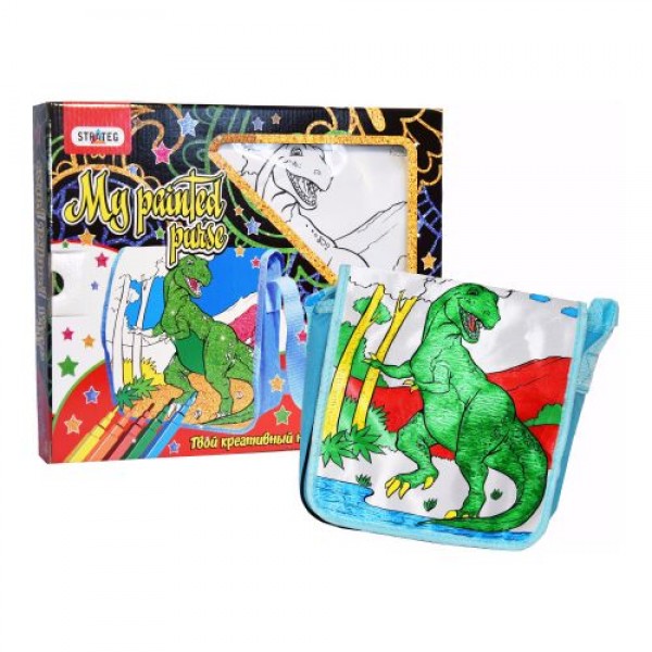 

Набор для творчества "Сумка-раскраска. Динозавр" 2039