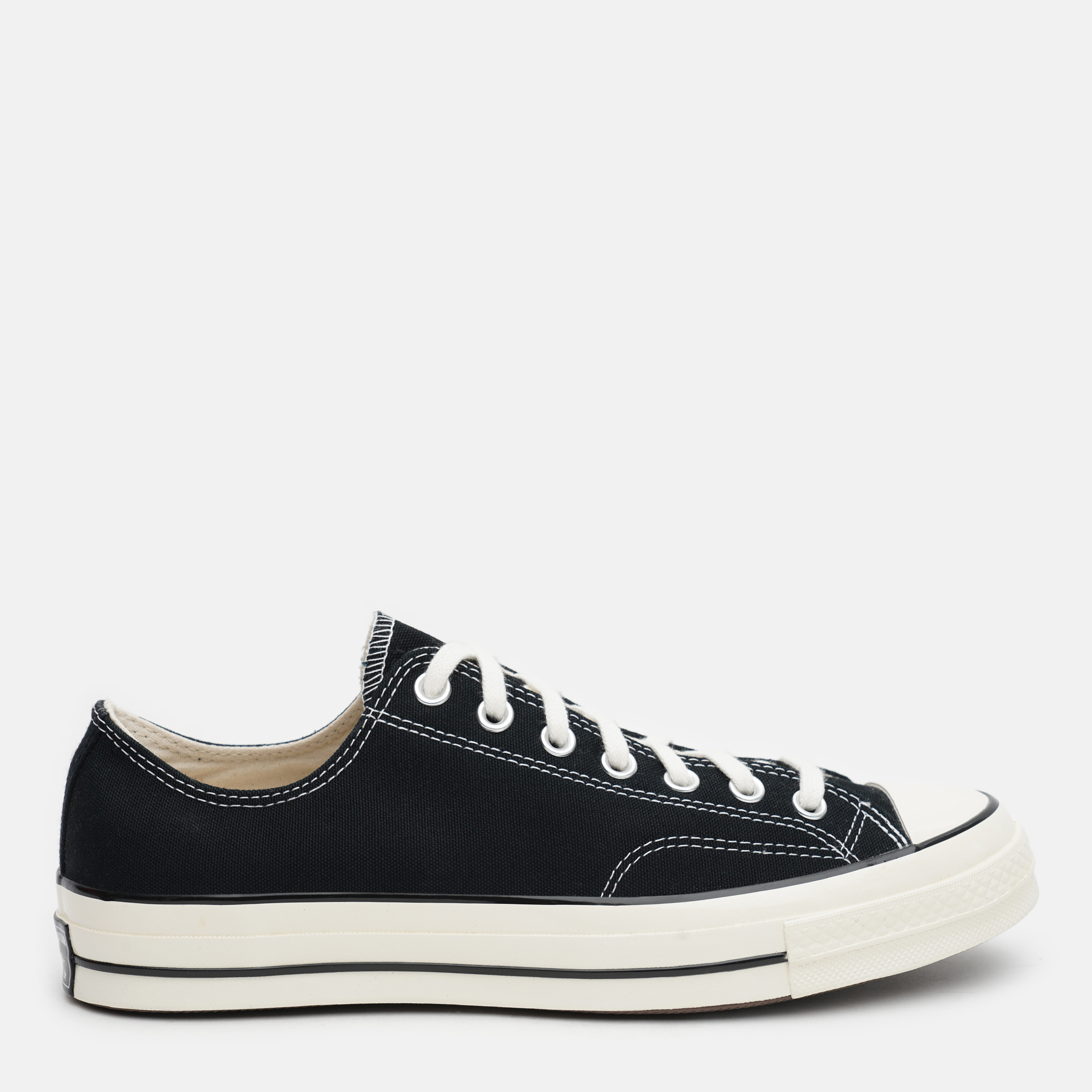 Акція на Чоловічі кеди низькі Converse Chuck 70 Ox 162058C 43 (9.5) 28 см Чорні від Rozetka