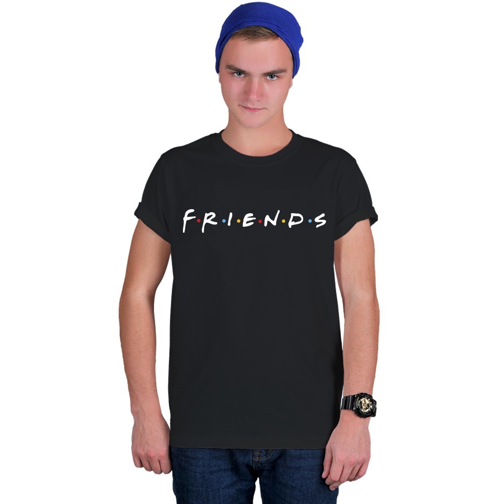 

Футболка Fanbolka Друзья Friends  Черная, Футболка Fanbolka Друзья Friends XS Черная