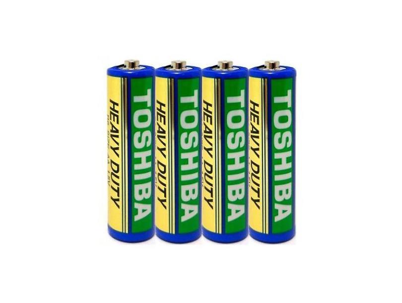 Батарейка Toshiba Heavy Duty AA R6 1.5V 4шт/спайка – фото, отзывы ...