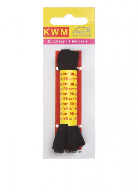 

Шнурки 90см KWM черный