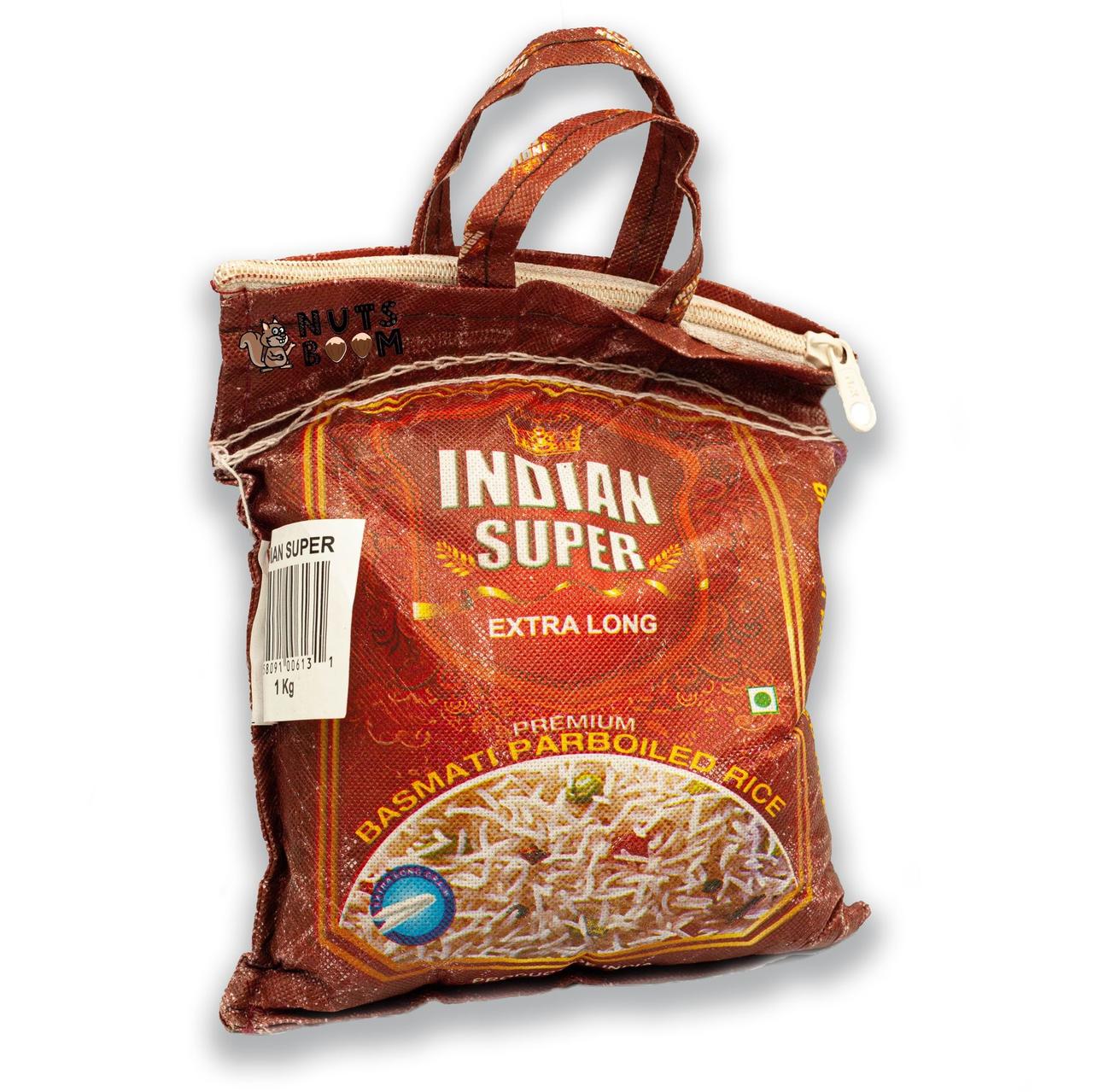Рис пропарений басмати Indian Super Extra Long Basmati 1 кг от продавца ...