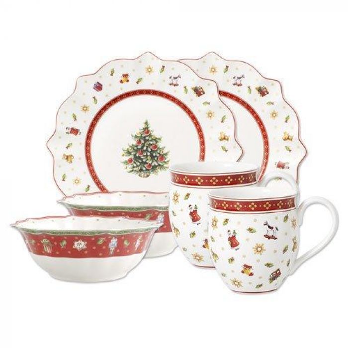

Набор посуды для завтрака на 2 персоны белый Toy's Delight Villeroy & Boch