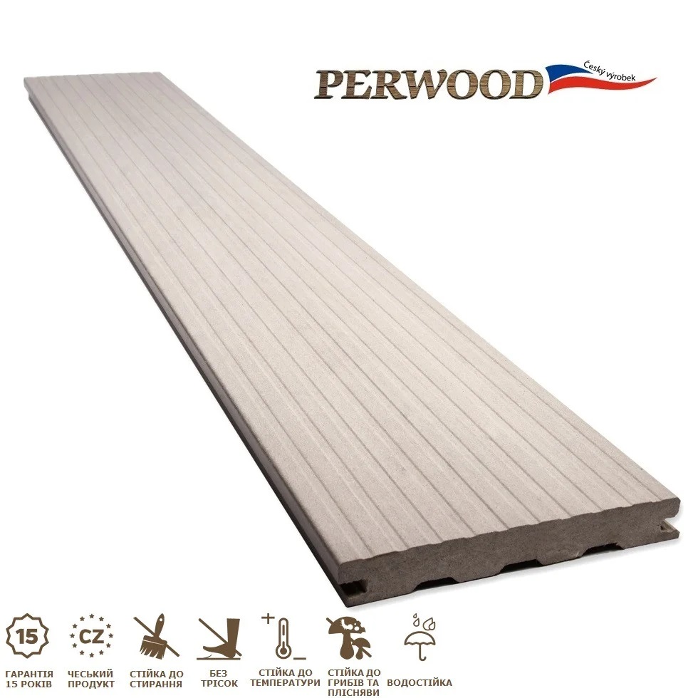 

Террасная доска Perwood Natural Massive Слоновая Кость 161х21х4000 мм (400071)