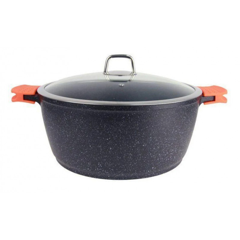 Кастрюля с крышкой Bohmann BH-7350-40-MRB 40 см 17.5 л – низкие цены ...