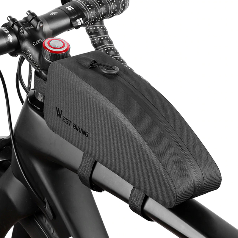 

Сумка велосипедная на раму West Biking 0707212 Black для ключей