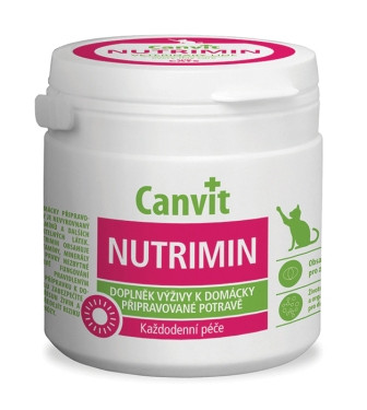 

Корм витаминно-минеральная добавка Canvit Nutrimin для кошек, 150 гр